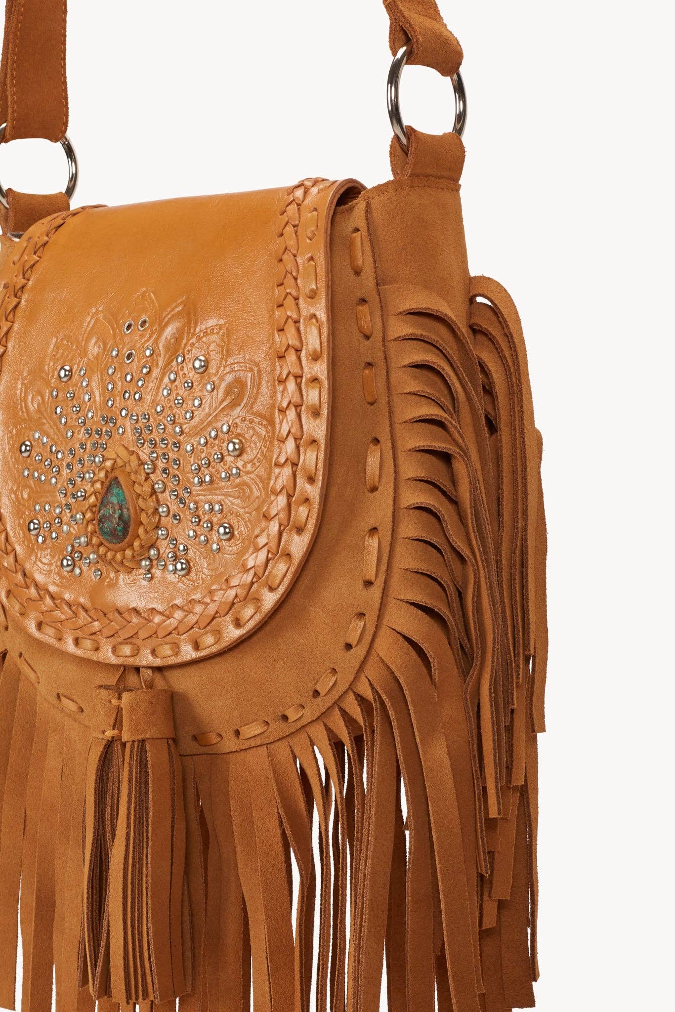 Mini Deus Peacock Bag Tan