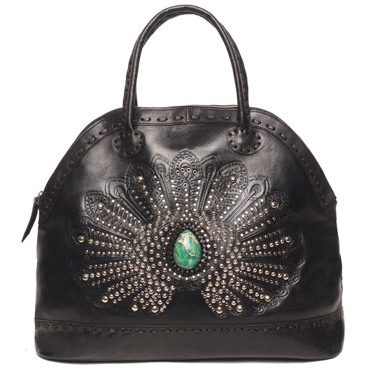 Queen Peacock Bag Black
