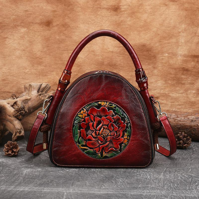 "The Wind Flower" Shell shoulder bag