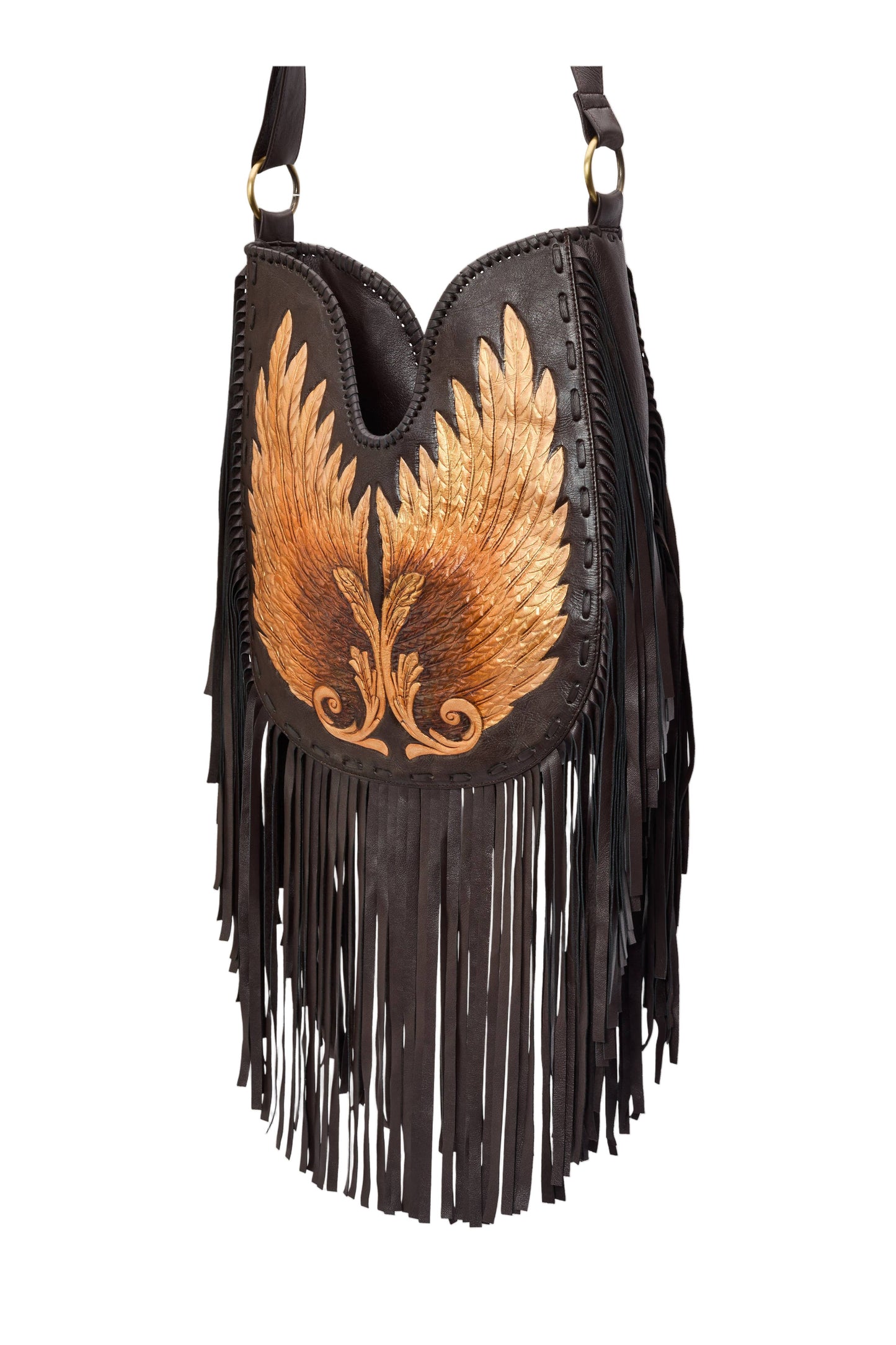Fly So High Bag Dark Choc/Gold