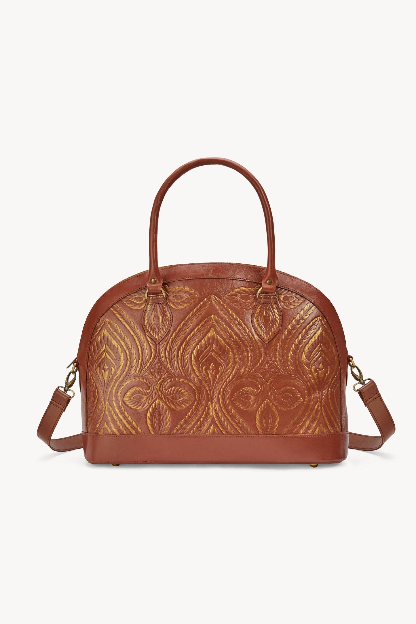 Mini Queen Marrakesh Bag Tobacco/Gold