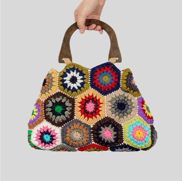 The Grannie crochet Bag, almost like grandma made it