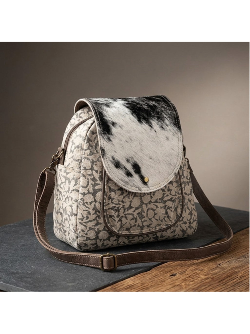 Ohlay By American Darling Gray Skys Western Crossbody/Backpack Convertable