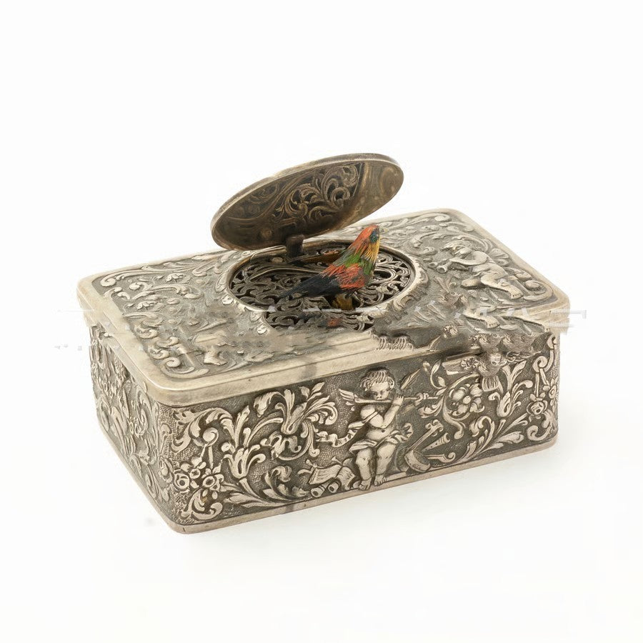 3D Retro Bird Music Box