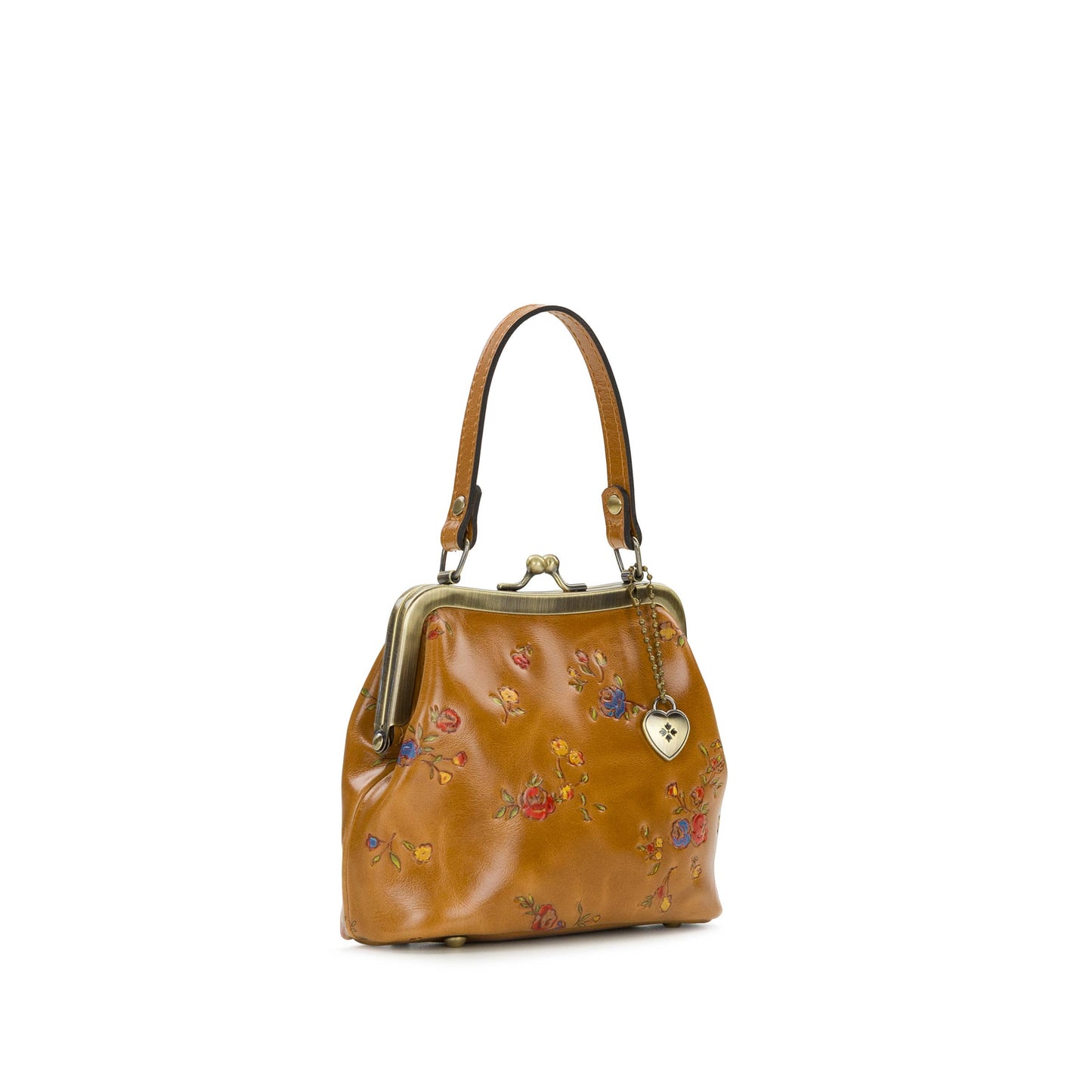 Patricia Nash Mini Laureana Chain Crossbody - Fleur de Jardin Embossed