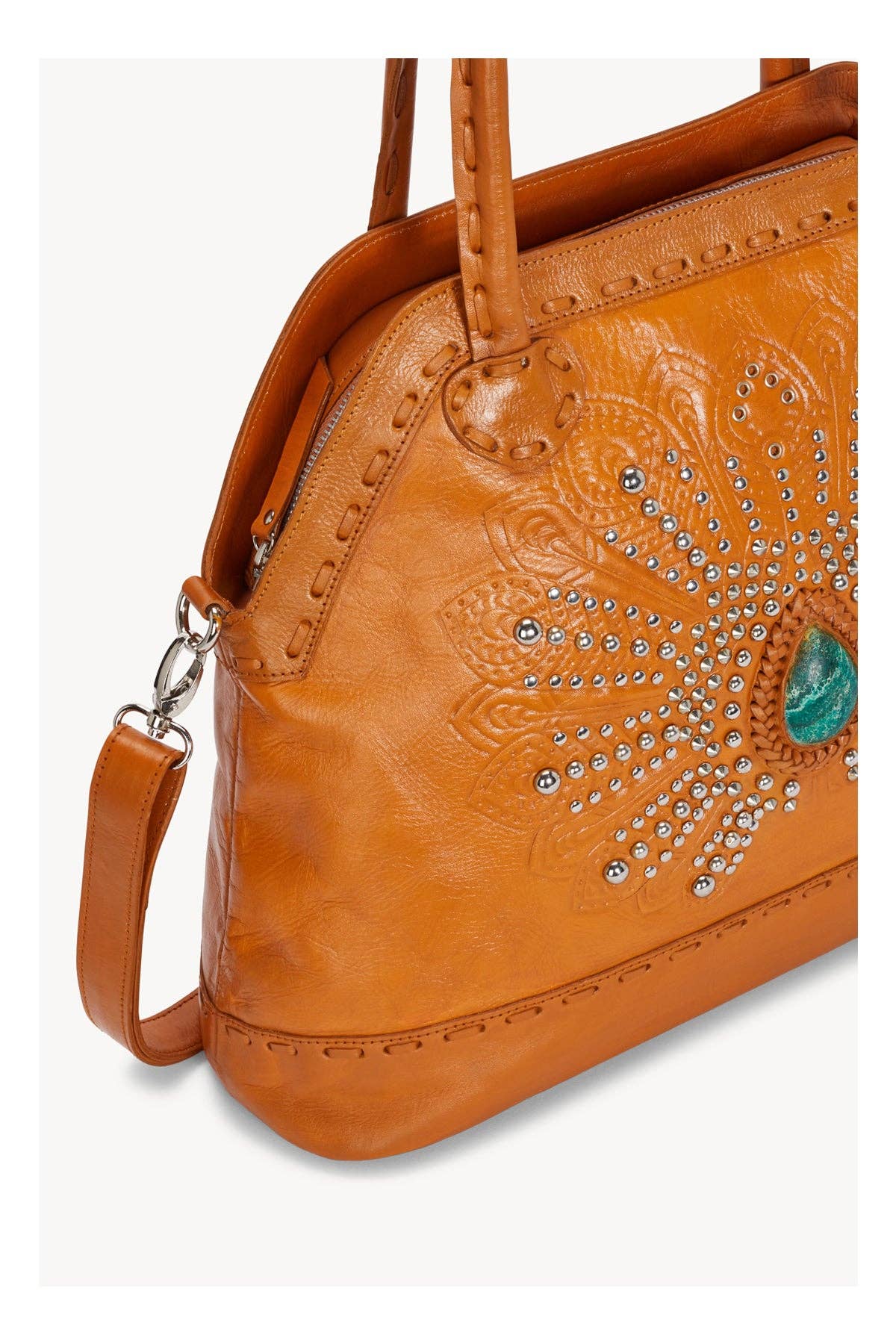 Mini Queen Peacock Bag Antique Tan