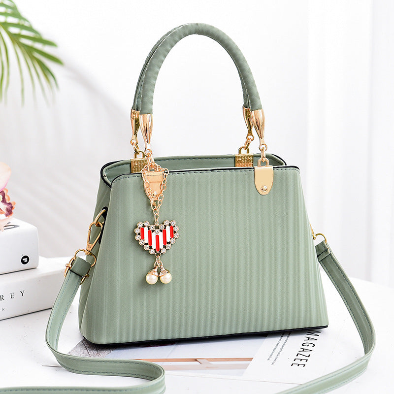 "The Caroyln" Stripped Handbag
