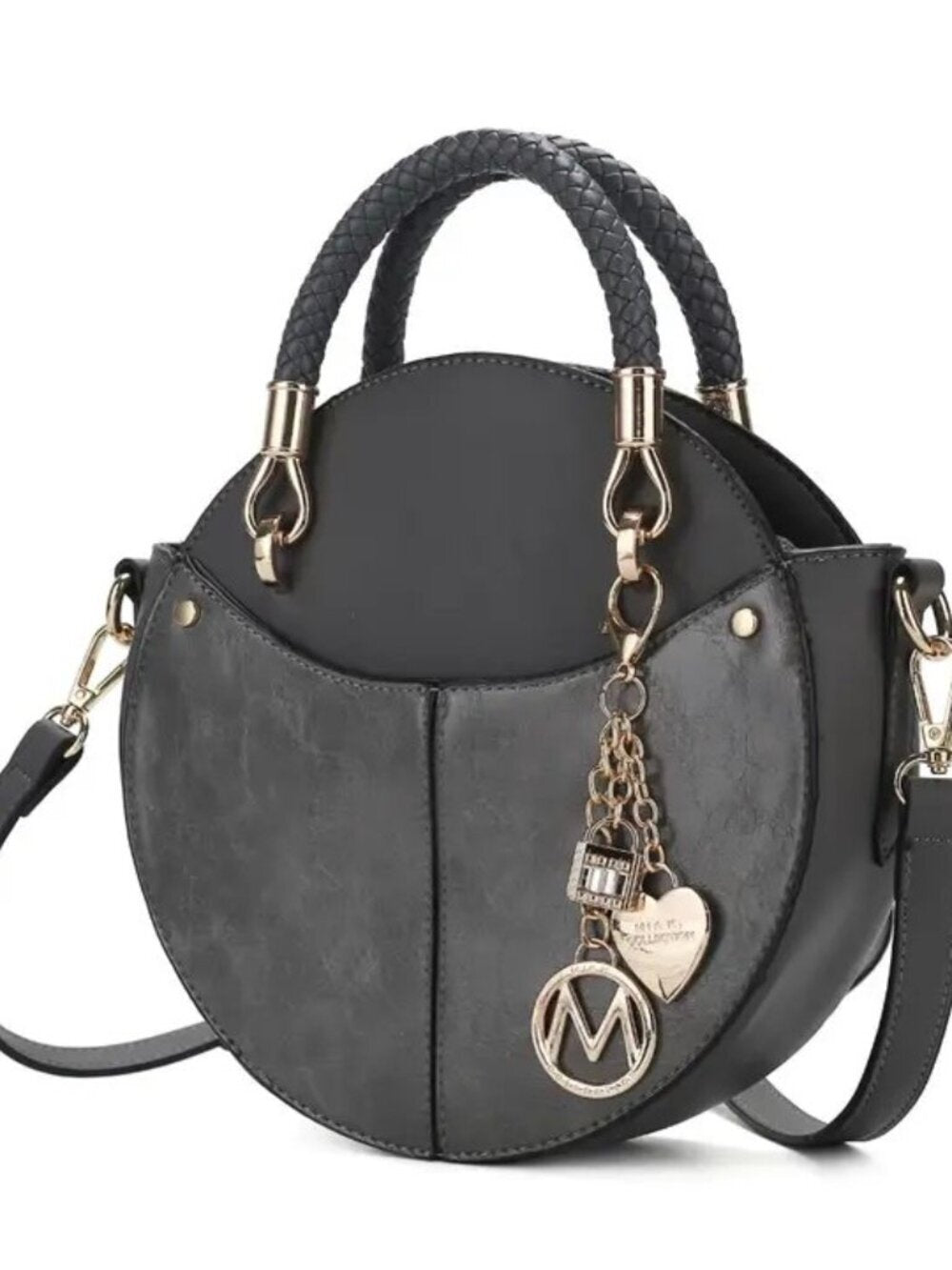 Nobella Women's Crossbody Bag-Blush Circle bag- various colors
