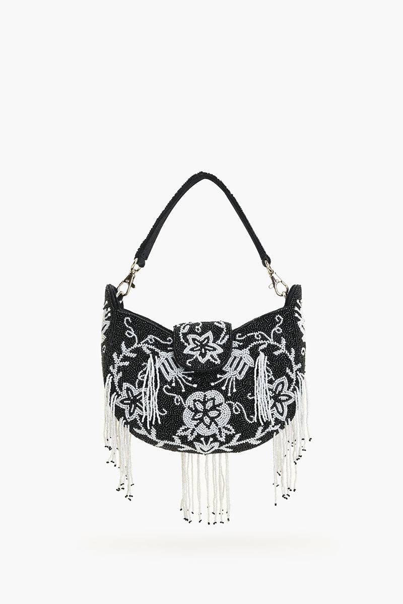 America & Beyond Night fall beaded handheld Bag