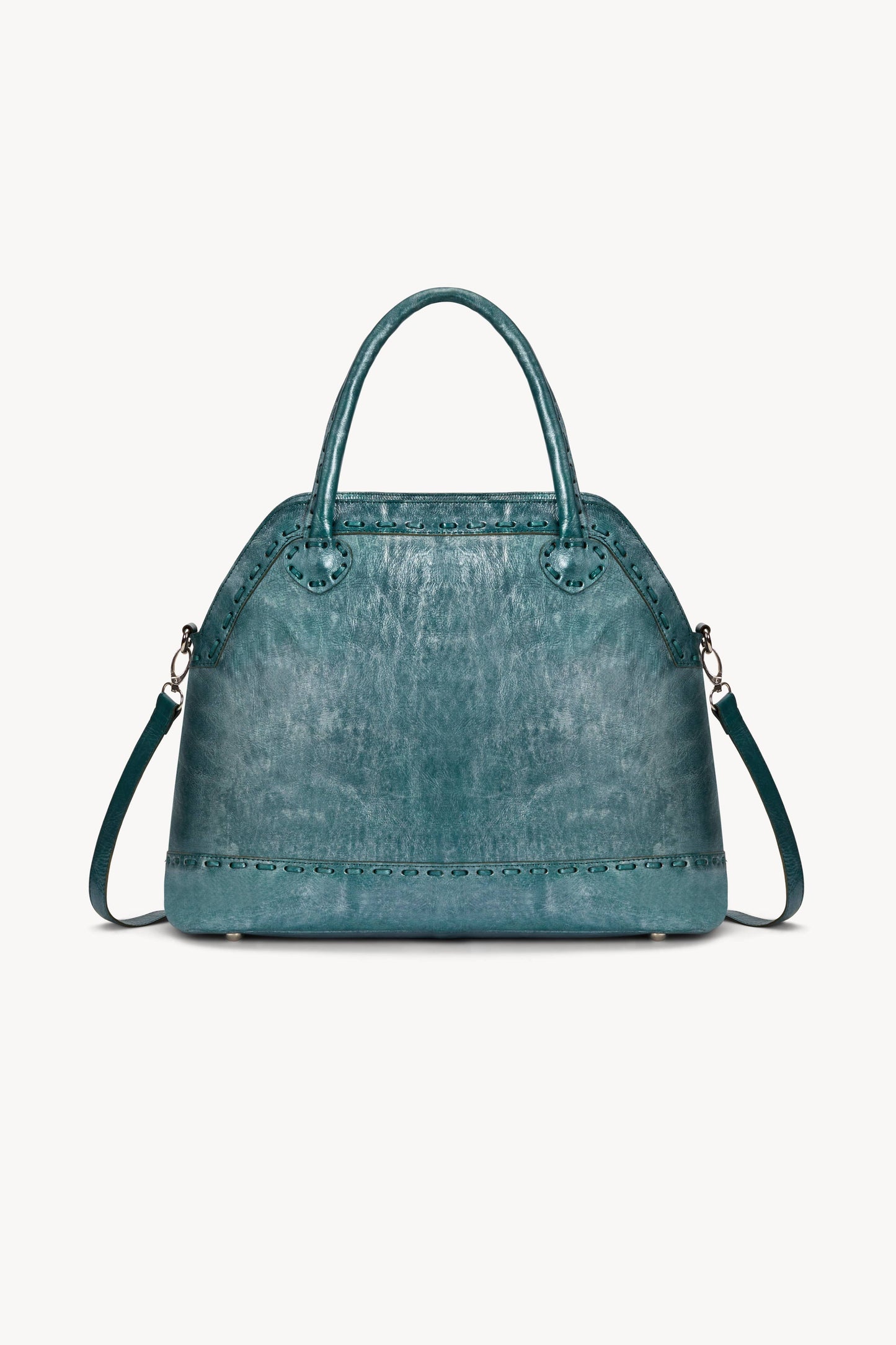 Mini Queen Deus Bag Metallic Teal