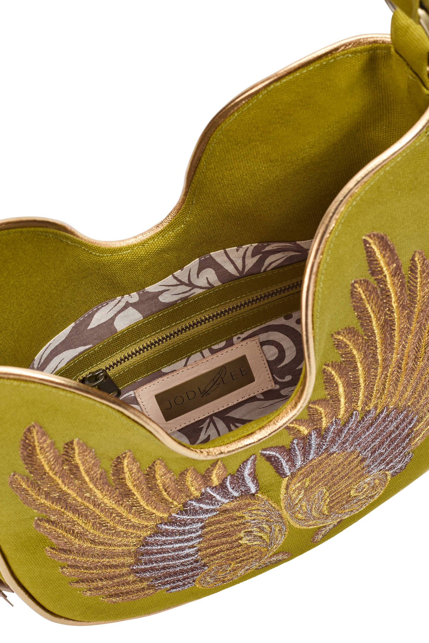 All That Jazz Tote Bag Sicilian Olive/Gold