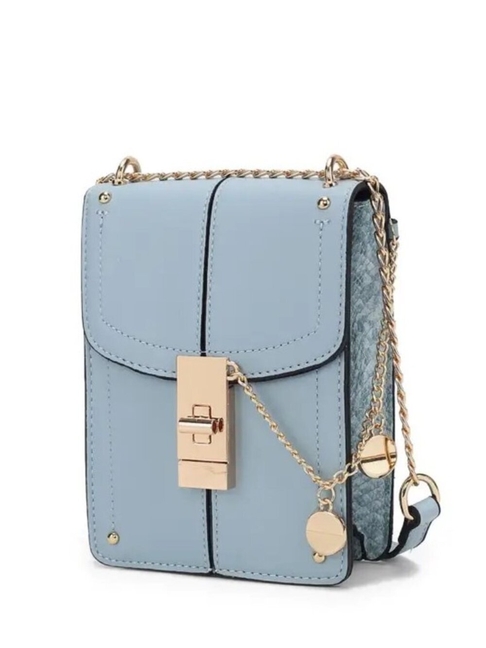 Iona Crossbody Handbag-Luxe Mini Chain Crossbody-various colors
