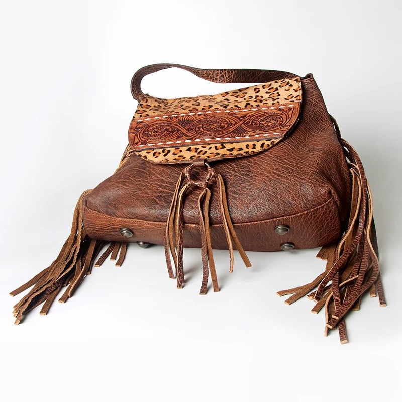 American Darling Western Luxe Fringe Saddle Bag