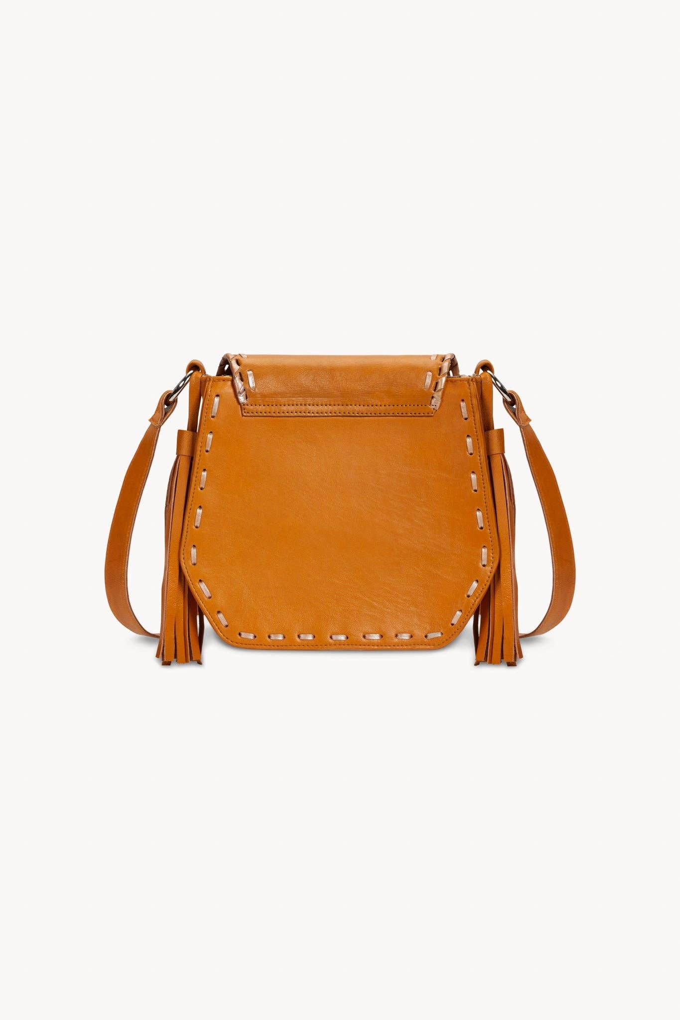 Lyrebird Love Bag Antique Tan/Silver