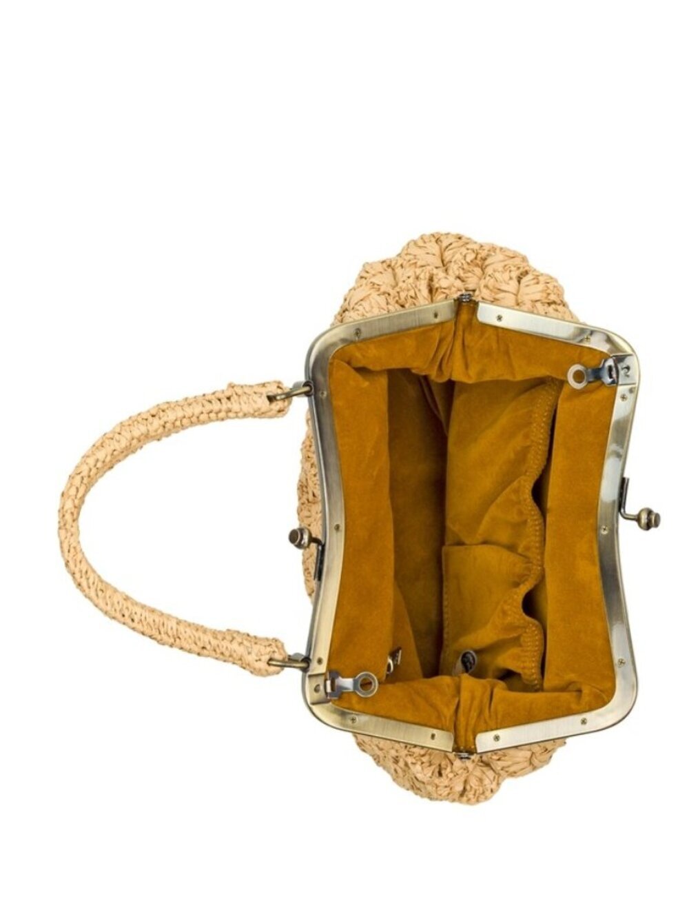 Patricia Nash Laureana Frame - Scalloped Raffia