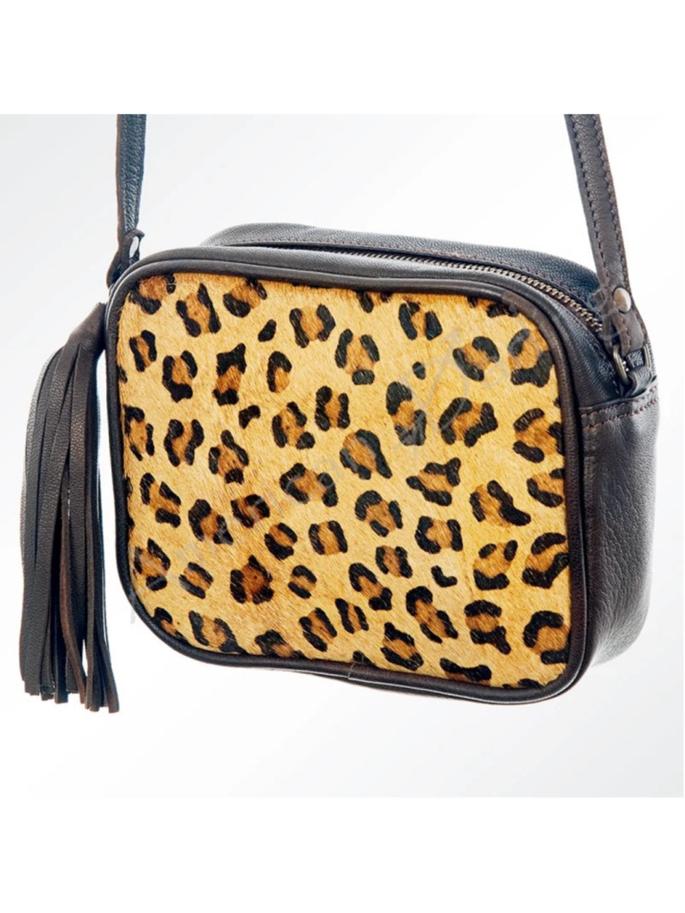 American Darling Wild Luxe Leopard Crossbody Bag