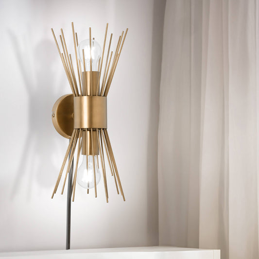 16.5"H Arlo Modern Indoor Plug-In Wall Sconce