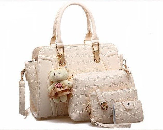 New package four-piece ladies bag tide wild handbag shoulder Messenger bag