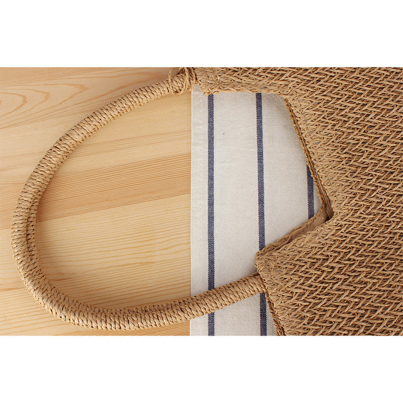 "The Vacationer" Woven handbag