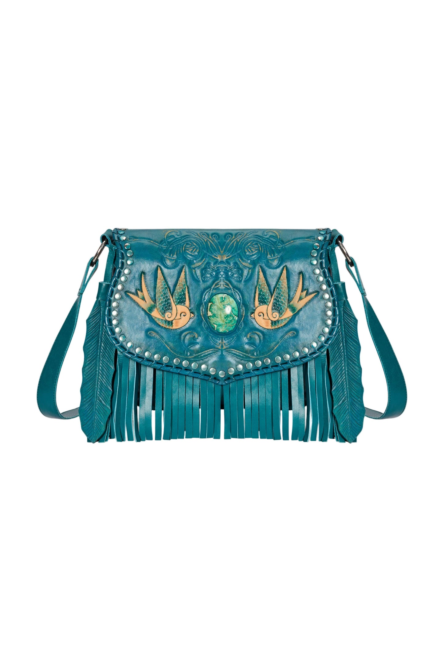 Lost Bird Inca Bag Antique Teal