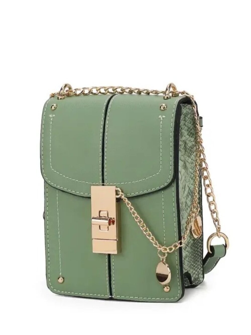 Iona Crossbody Handbag-Luxe Mini Chain Crossbody-various colors
