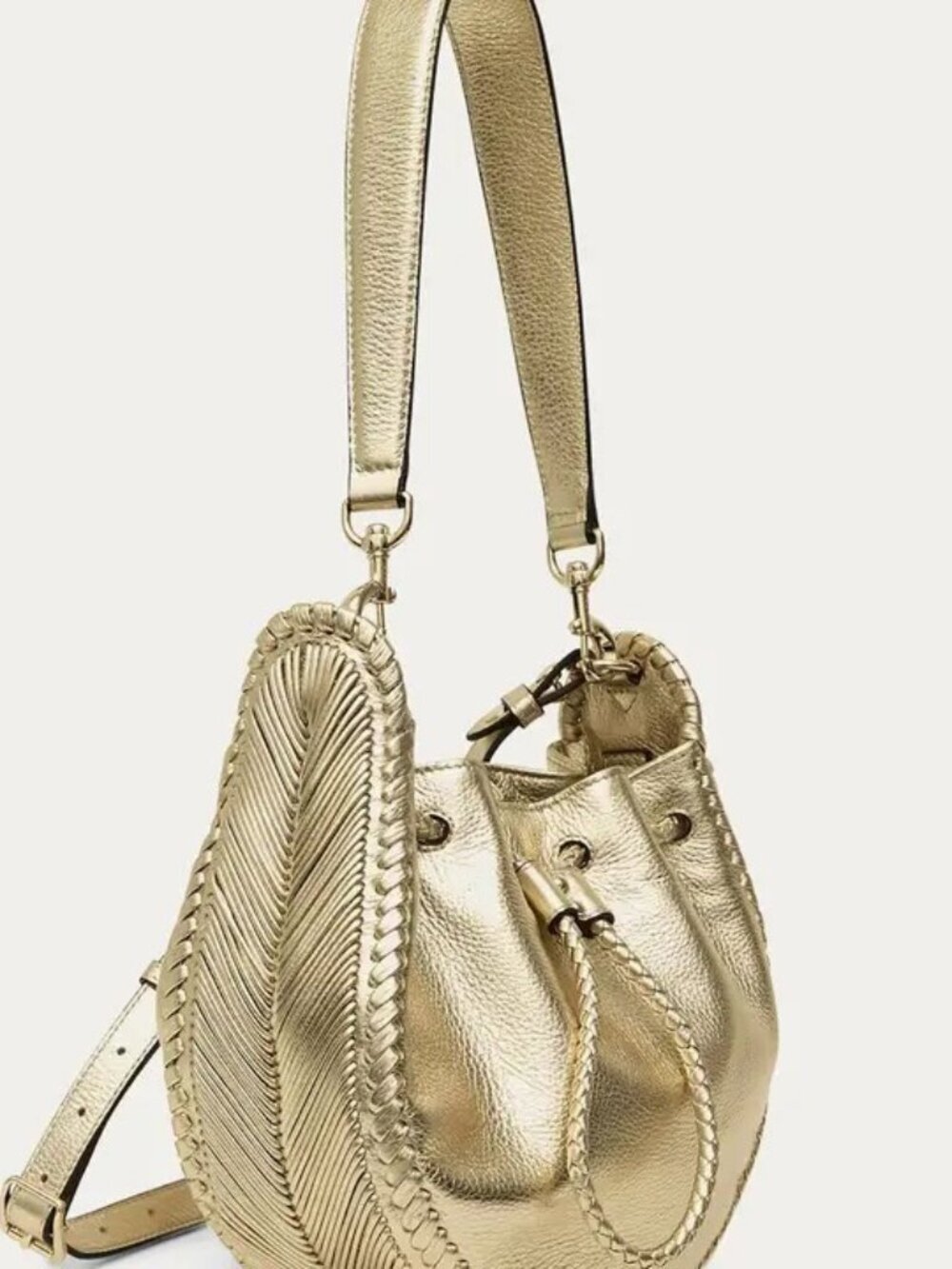 Aimee Kestenberg All For Love Drawstring Metallic