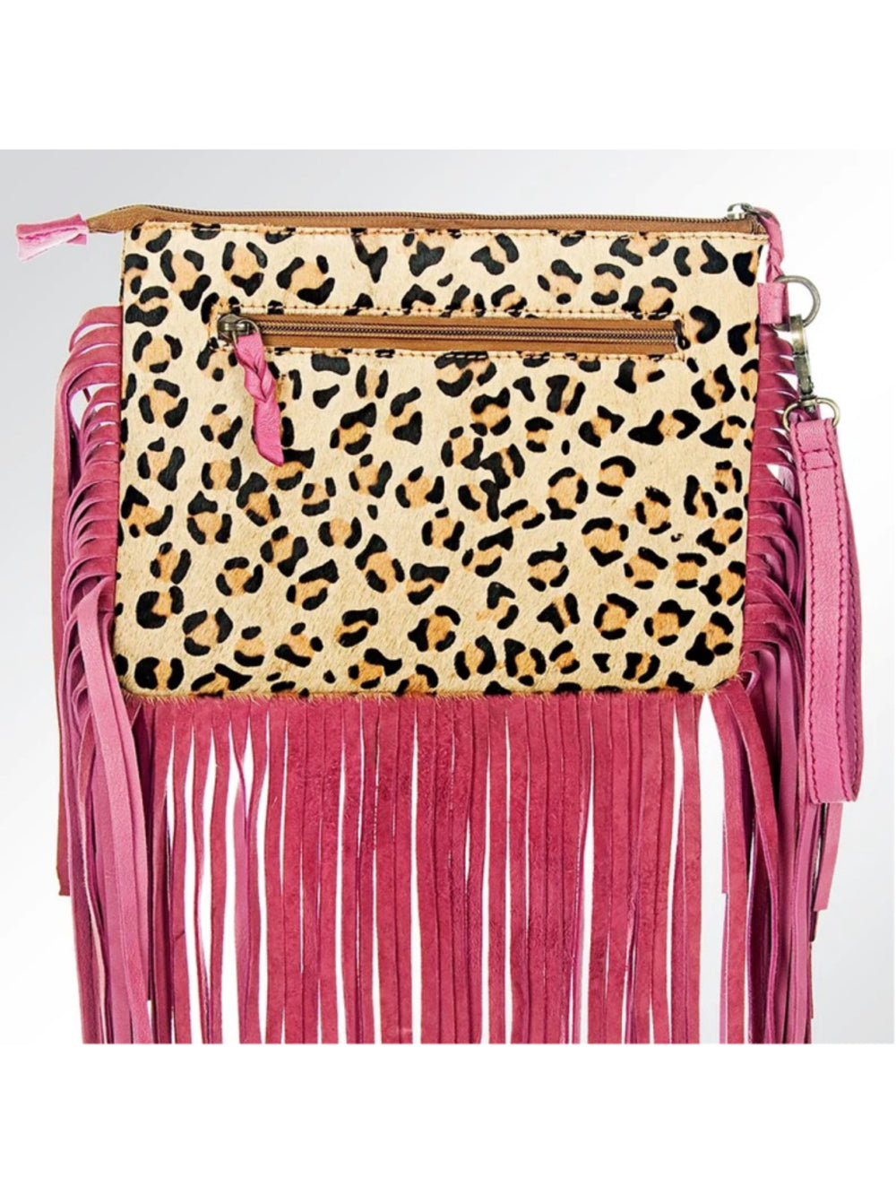 American Darling Barbie Gone Wild Fringe Crossbody Clutch