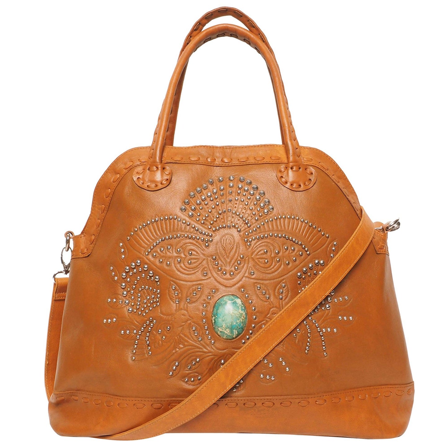 Mini Queen Fantail Bag Antique Tan