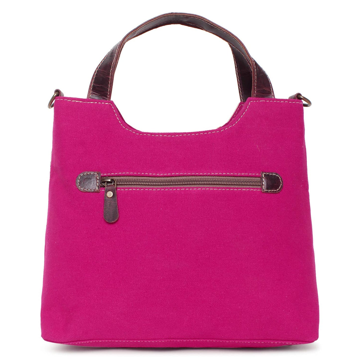 Hot Pink Longhorn 2 in 1 shoulder/top handle bag