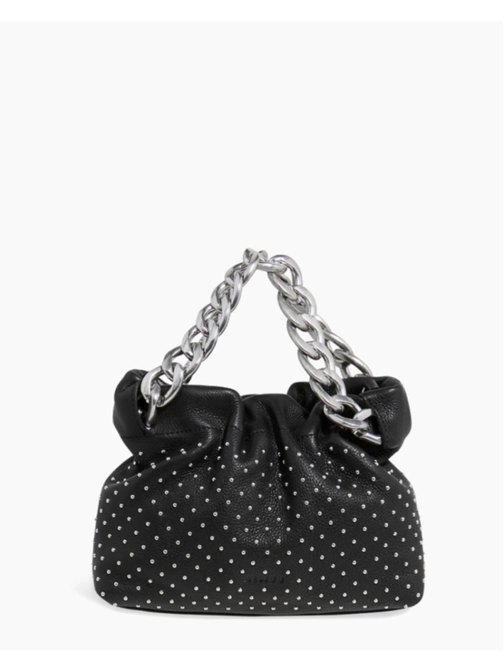 Aimee Kestenberg Chain Handheld Crossbody in Black Microstuds