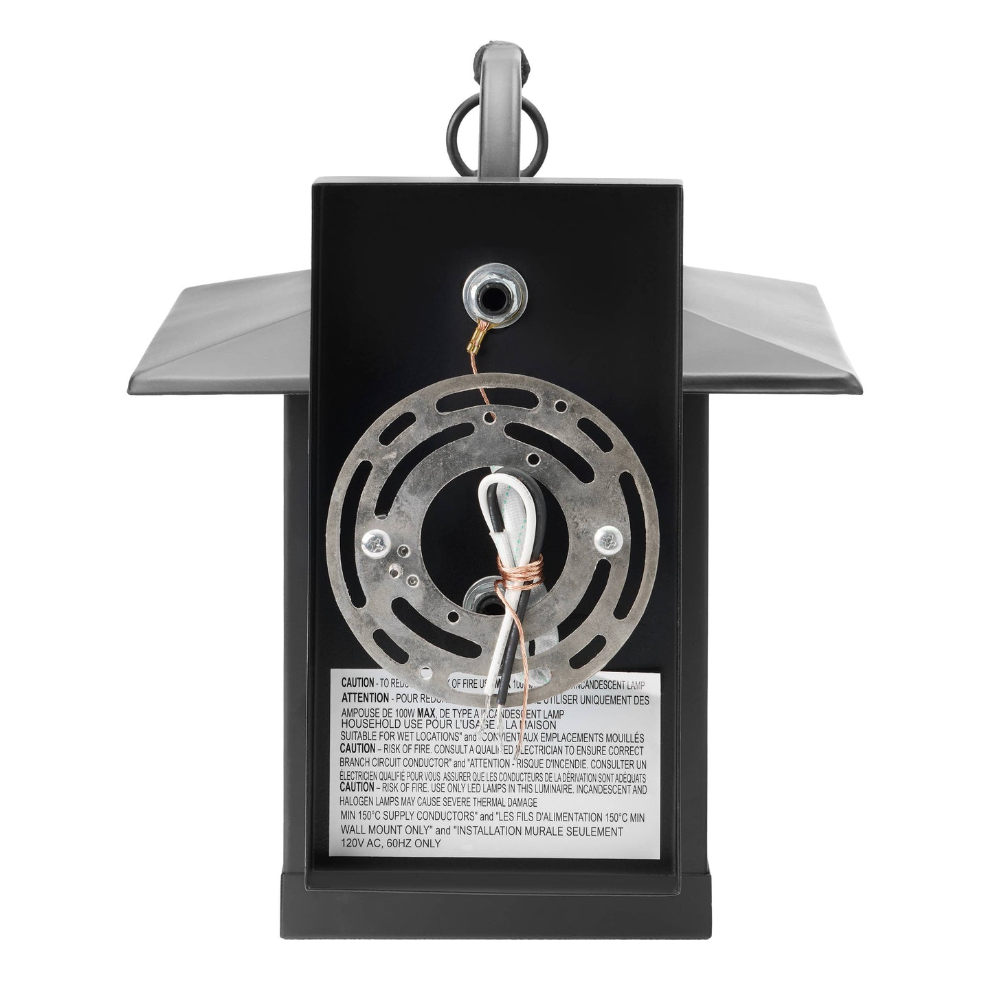 11.75"H Juniper 1-Light Outdoor Lantern Wall Sconce