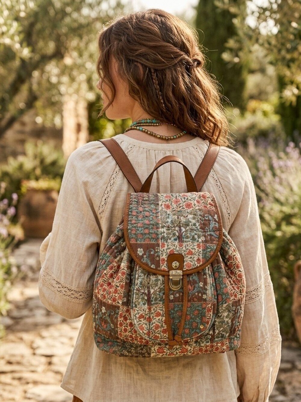 Patricia Nash Arezzo Backpack - Nordic Patchwork