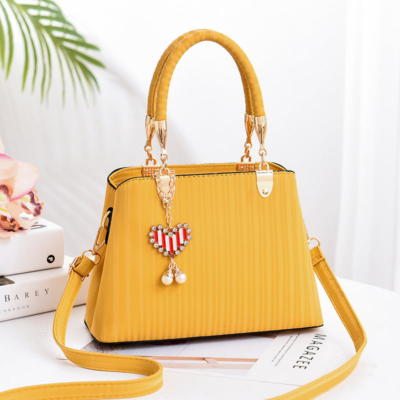 "The Caroyln" Stripped Handbag