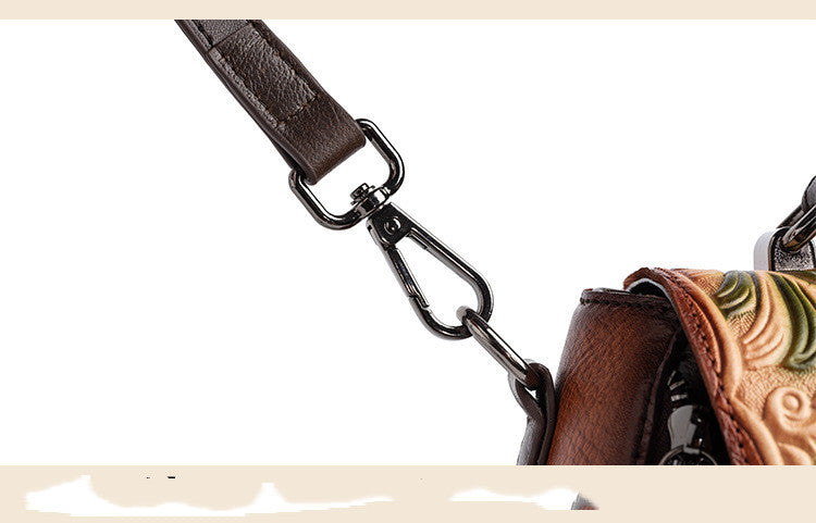 "The Fresh and Sweet"  Retro embossed handbag