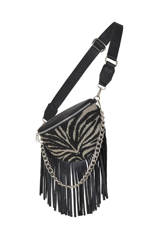 Ziggy Belt Bag Black/Silver