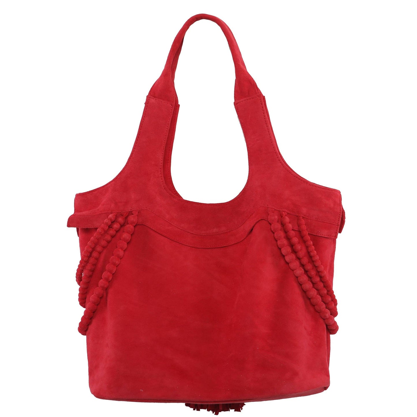 Daisy Tote Bag Ruby Red