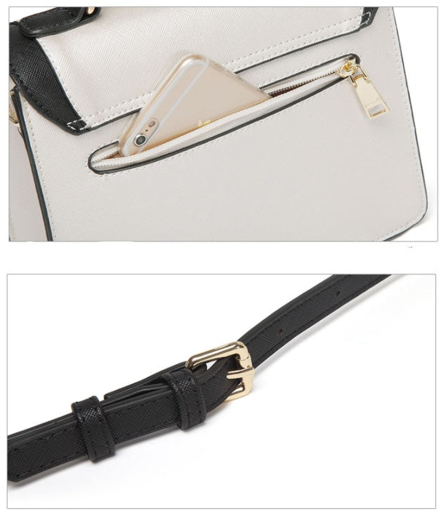 The Hollow Hit Color Handbag All-match Shoulder Bag