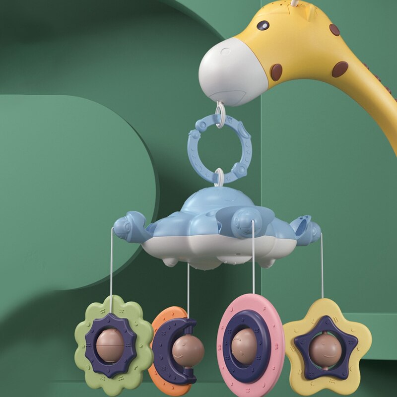 Baby Rattle Mobile Music Box Night Light