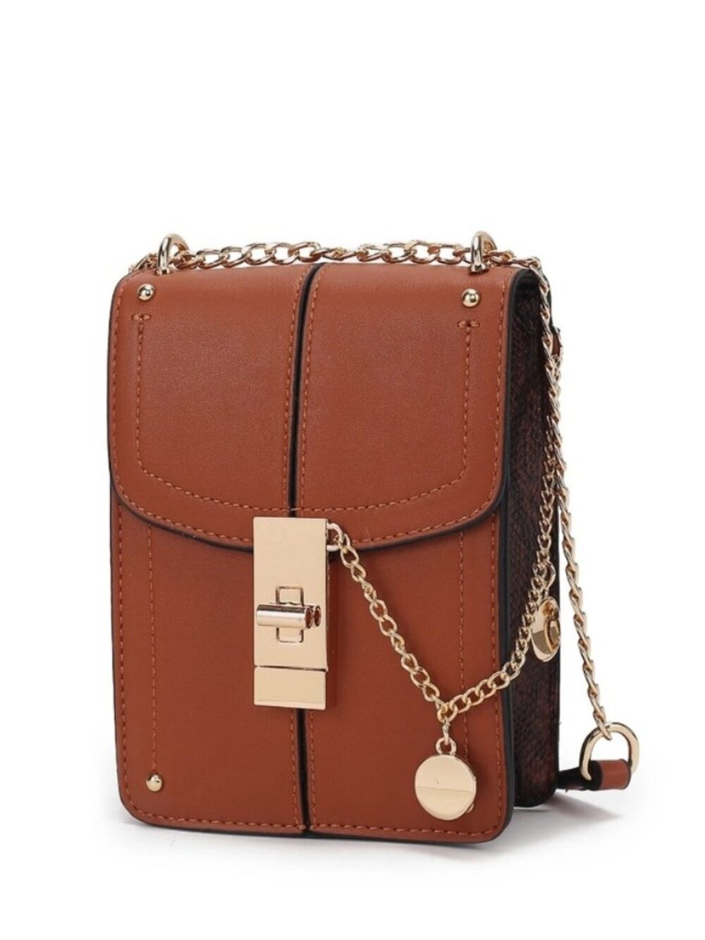 Iona Crossbody Handbag-Luxe Mini Chain Crossbody-various colors
