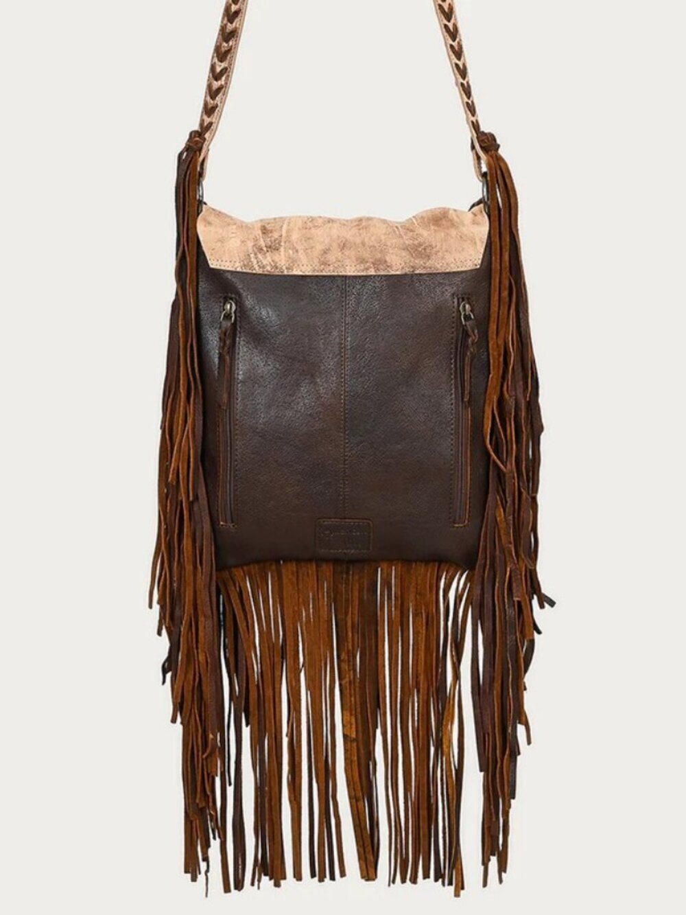 American Darling Boho Fringe Messenger Crossbody Bag