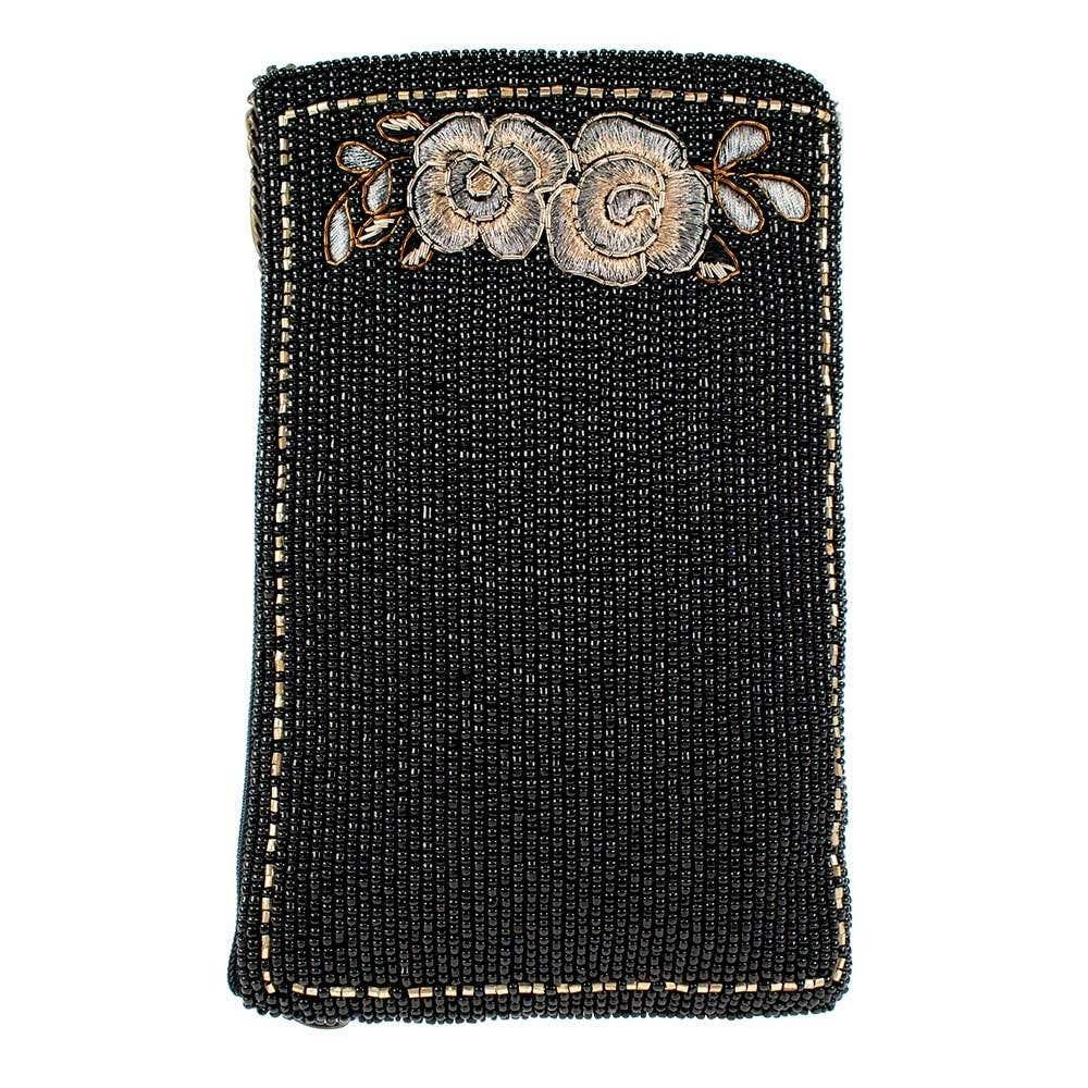 Guitar Player Beaded Guitar Crossbody Phone Bag