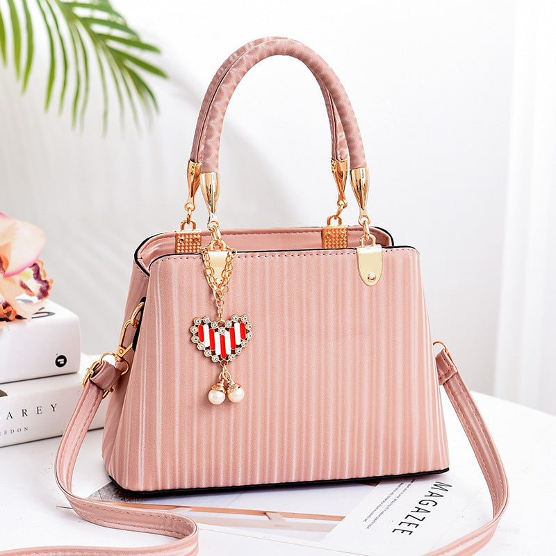 "The Caroyln" Stripped Handbag