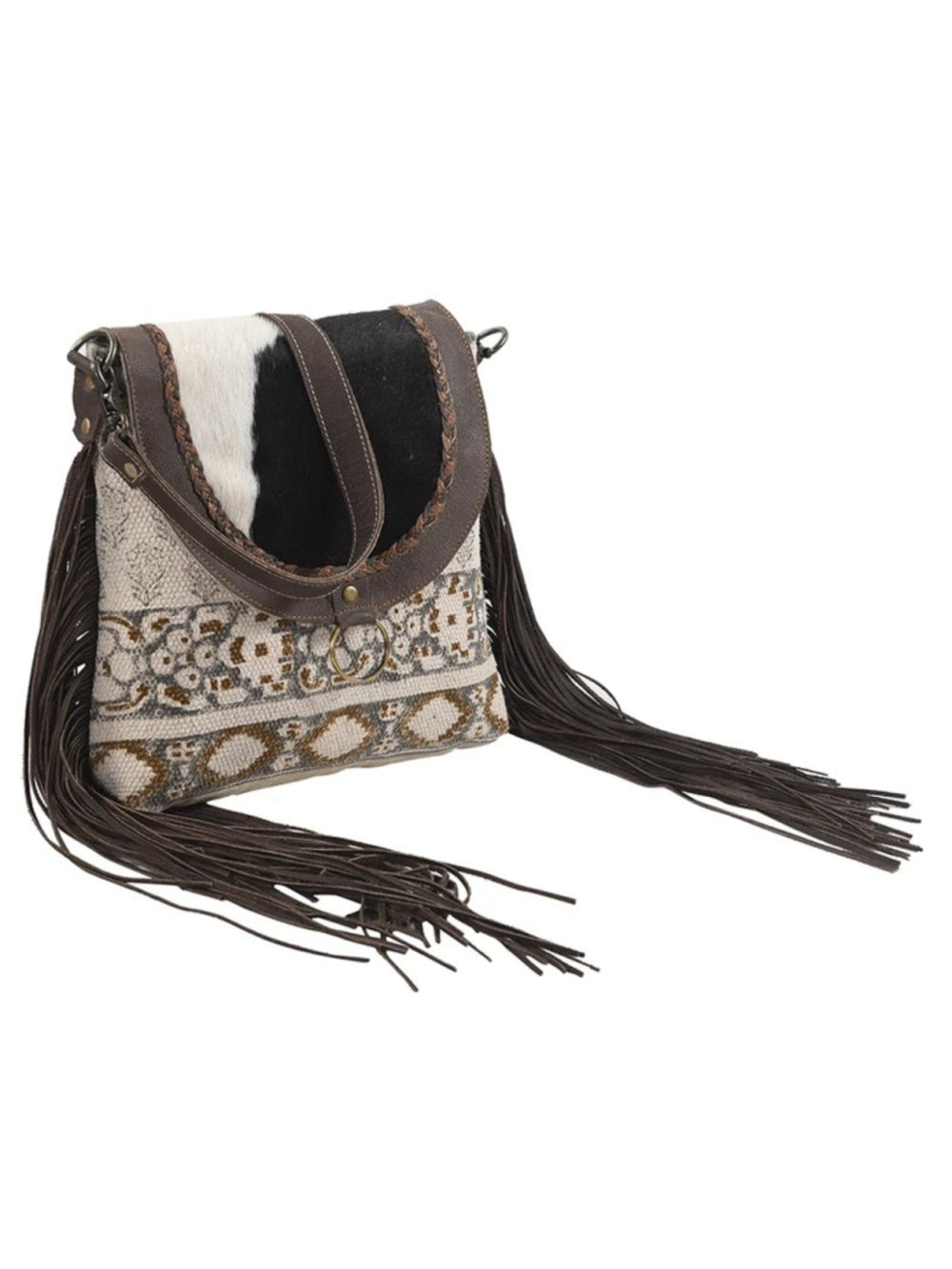 Ohlay by American Darling Rustic Range Boho Fringe Crossbody