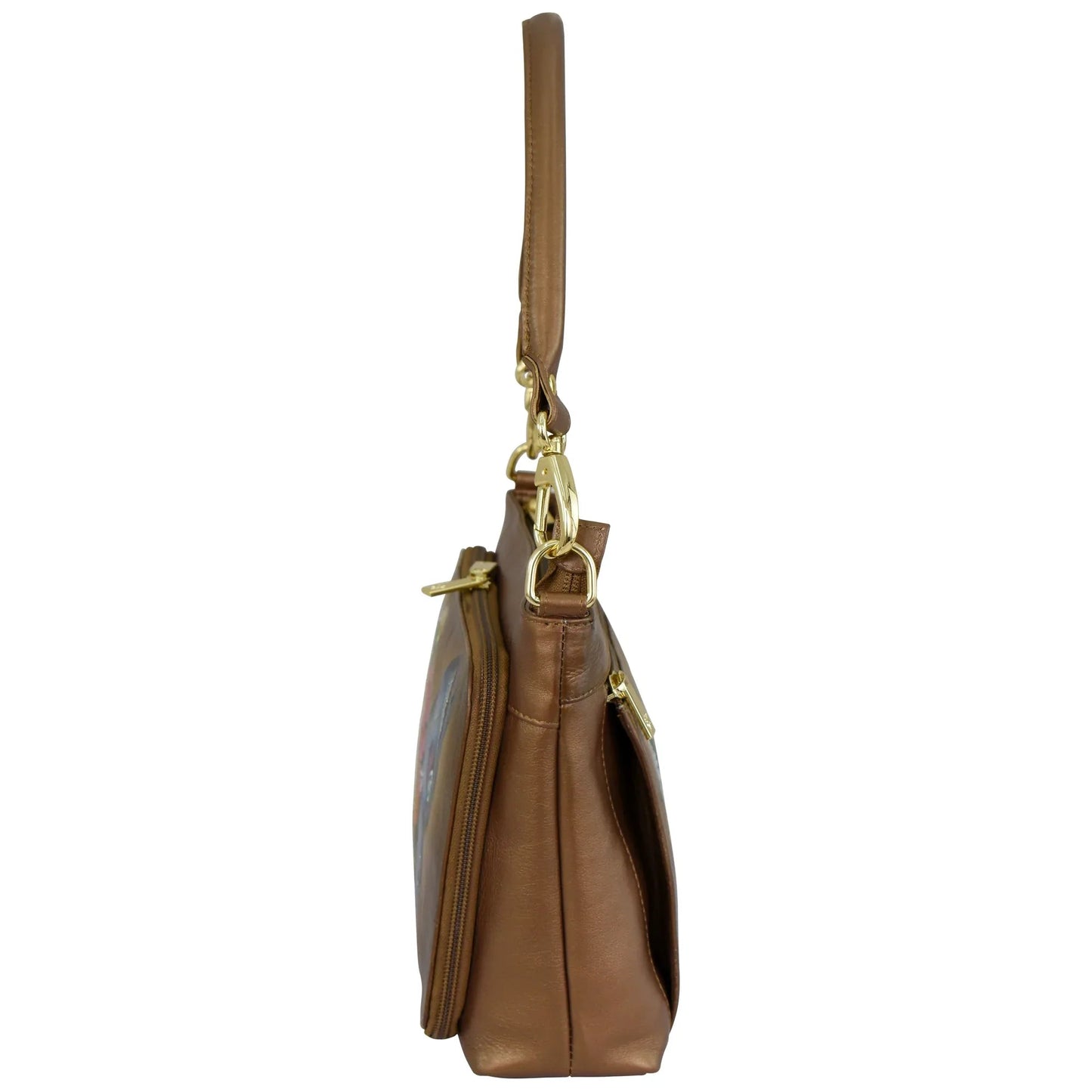 Anuschka Butterfly Blossoms Shoulder Organizer - 684