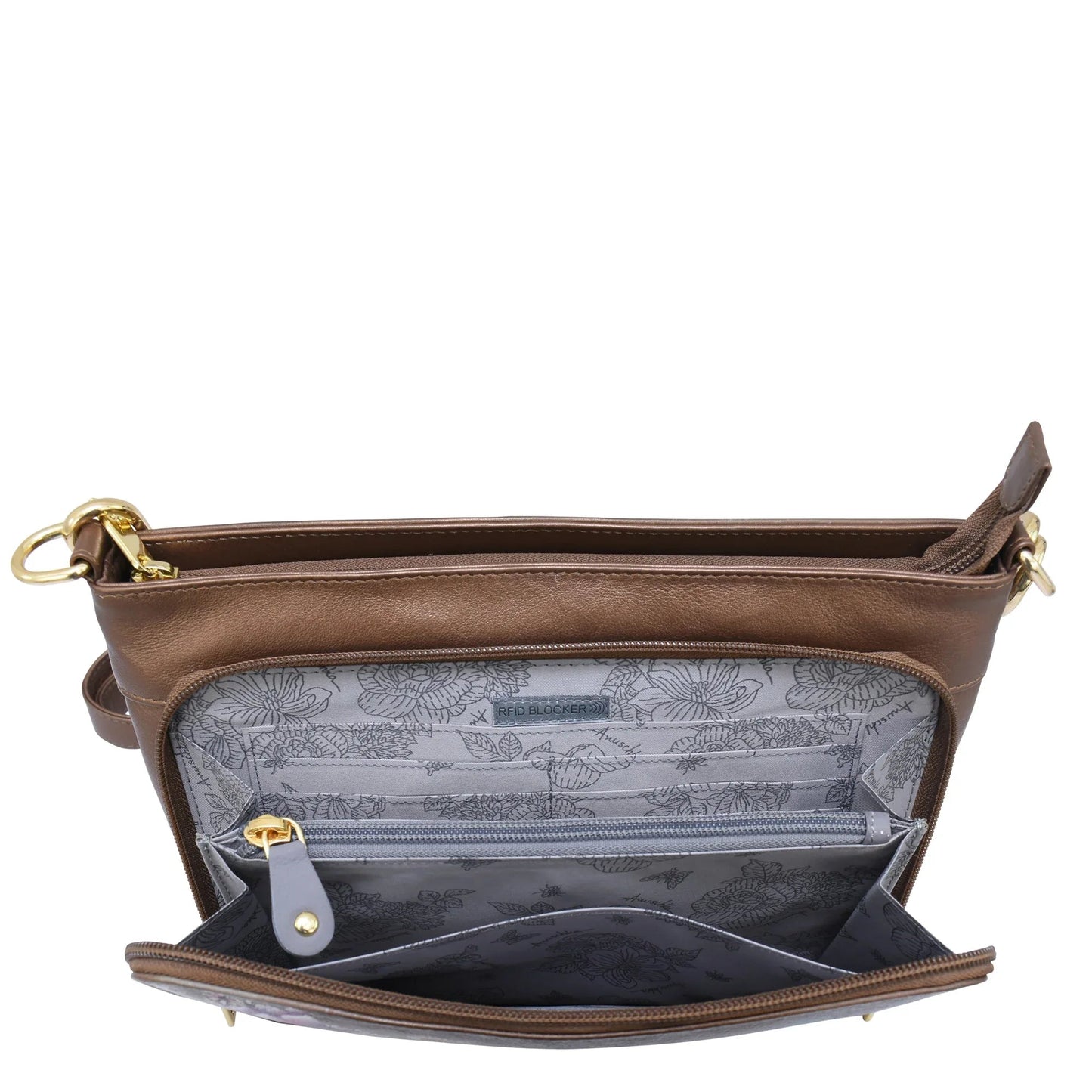 Anuschka Butterfly Blossoms Shoulder Organizer - 684