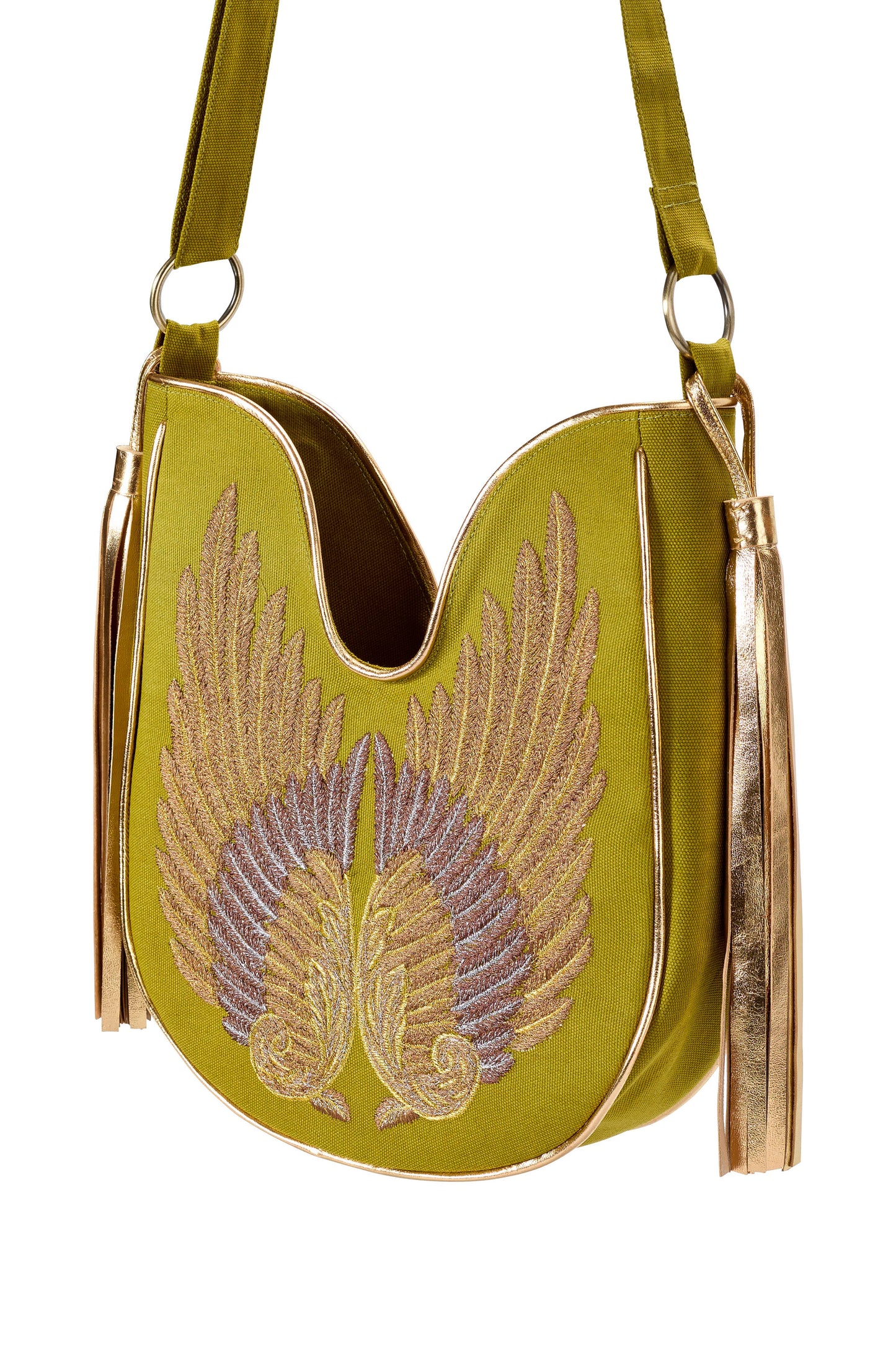 All That Jazz Tote Bag Sicilian Olive/Gold