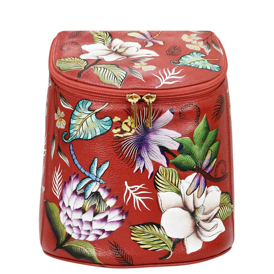 Anuschka Crimson Garden Bucket Backpack - 685