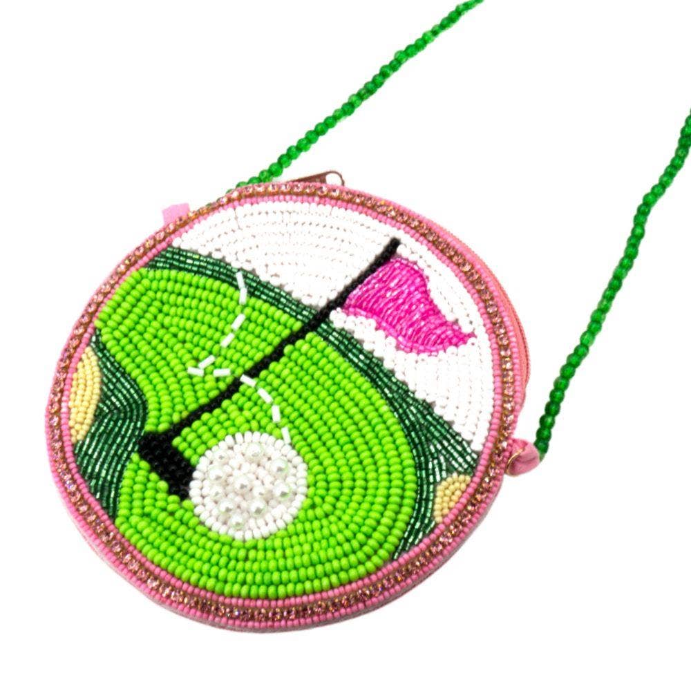 GAMEDAY GOLF THEME CROSSBODY BAG