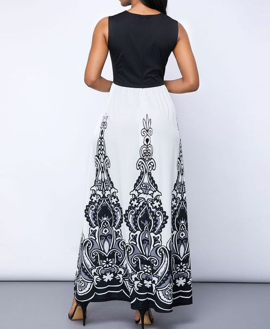 Black and White Dress