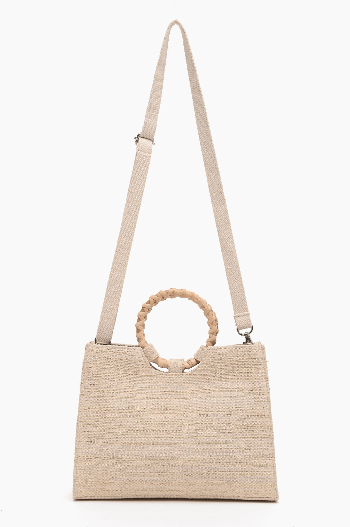 American & Beyond Orange Beaded shoulder bag